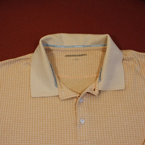 Johnston & Murphy Orange Golf Polo   Sz 2XL  5020 - Picture 3 of 3